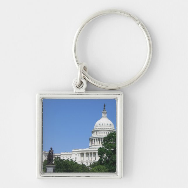 Capitol Building in Washington DC Keychain (Front)