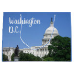Capitol Building in Washington DC Large Gift Bag