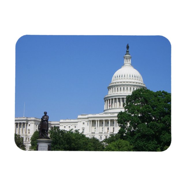 Capitol Building in Washington DC Magnet (Horizontal)