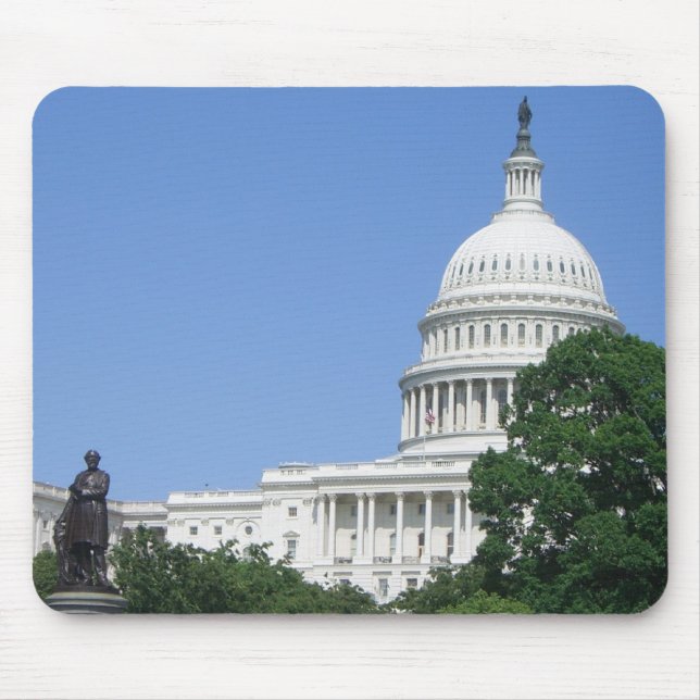 Capitol Building in Washington DC Mouse Pad (Front)