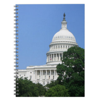 Capitol Building in Washington DC Notebook