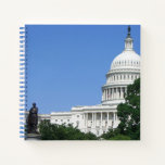 Capitol Building in Washington DC Notebook