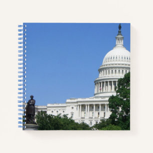 Capitol Building in Washington DC Notebook