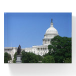 Capitol Building in Washington DC Paperweight