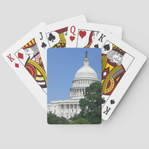 Capitol Building in Washington DC Poker Cards