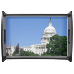 Capitol Building in Washington DC Serving Tray