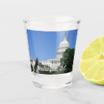 Capitol Building in Washington DC Shot Glass