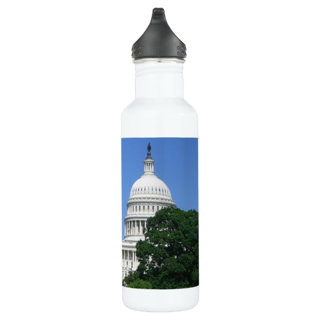 Capitol Building in Washington DC Stainless Steel Water Bottle (Right)