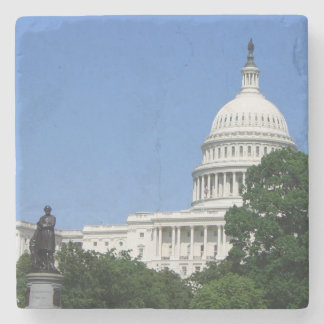 Capitol Building in Washington DC Stone Coaster