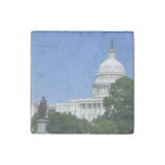 Capitol Building in Washington DC Stone Magnet