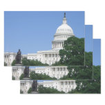 Capitol Building in Washington DC Wrapping Paper Sheets