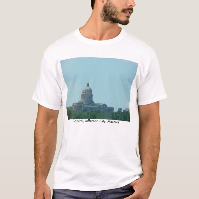 Capitol Building, Jefferson City, Mo. T-Shirt (Front)