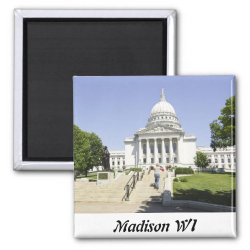 Capitol Building Madison WI Magnet