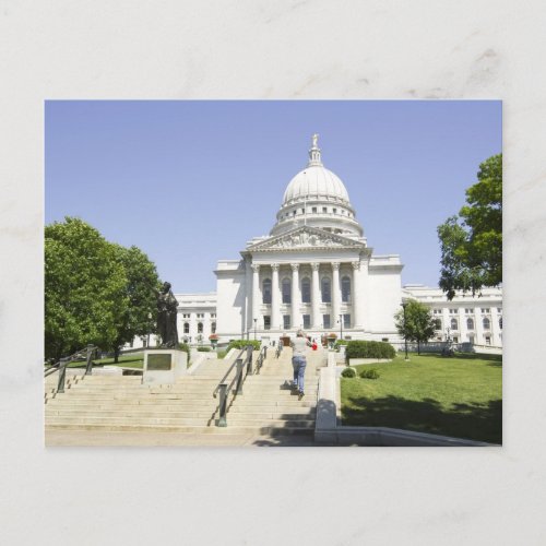 Capitol Building Madison WI Postcard