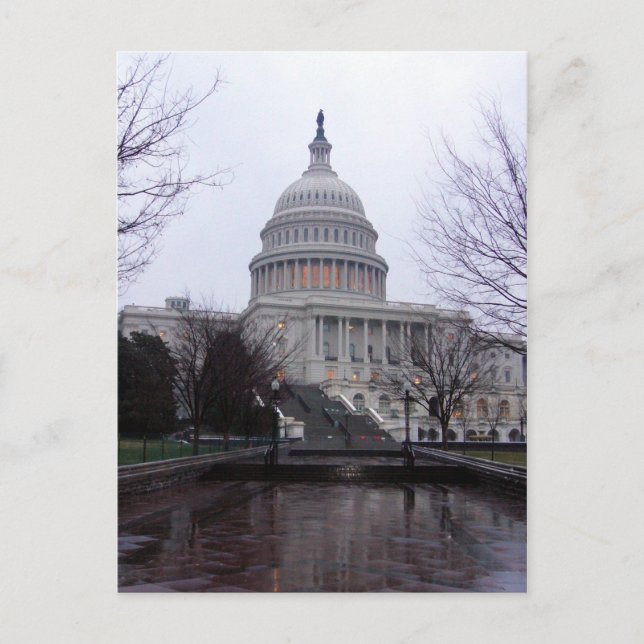 capitol building postcard (Front)