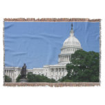 Capitol Building Throw Blanket