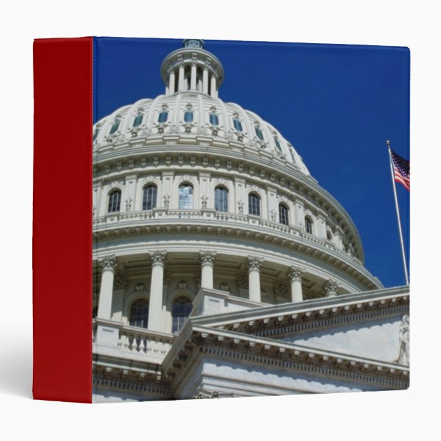 Capitol Building, Washington, USA Binder (Front/Spine)