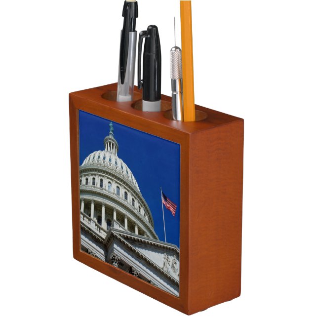 Capitol Building, Washington, USA Pencil Holder (In Situ)