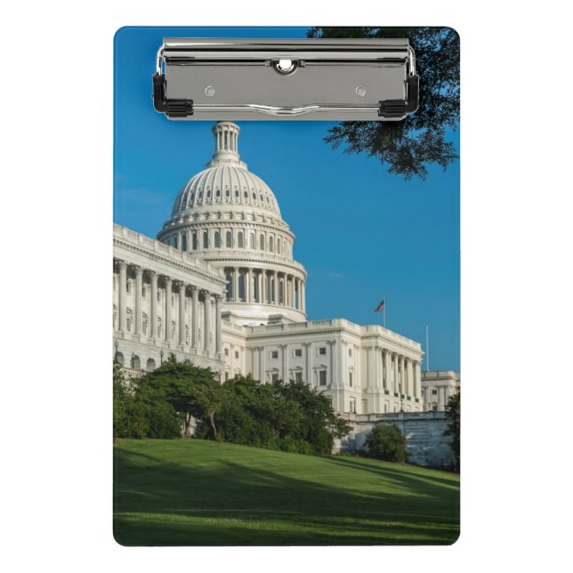 Capitol Building West View Mini Clipboard (Front)