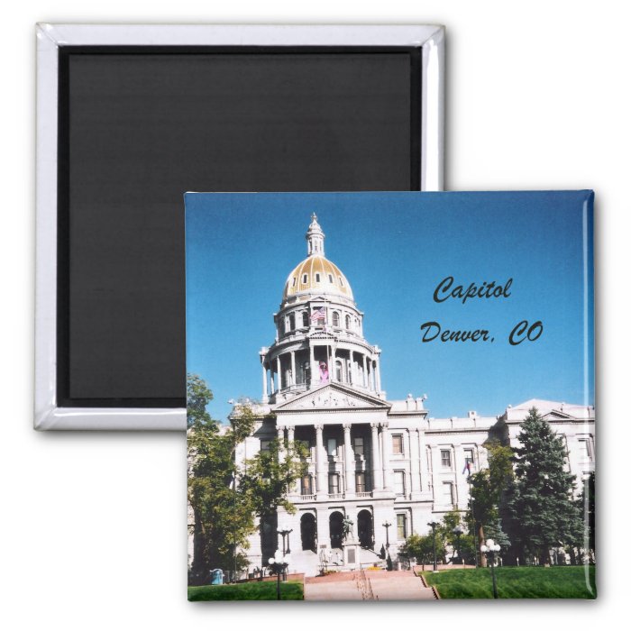 Capitol, Denver, CO Fridge Magnets