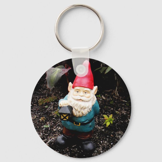 Capitol Garden Gnome Keychain (Front)