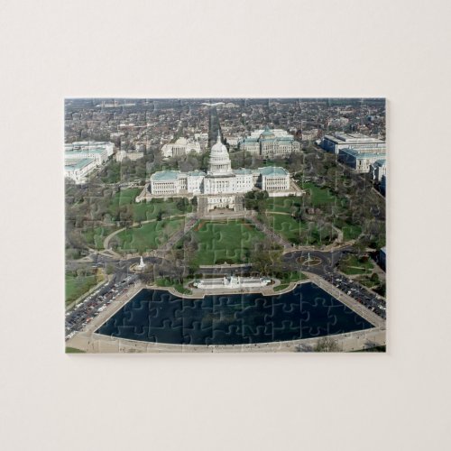 Capitol Hill Aerial Photograph 2 Jigsaw Puzzle