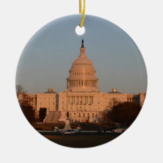 Capitol Hill Ceramic Ornament