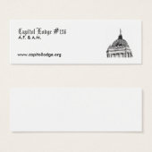 Capitol Lodge Zip Card (Front & Back)