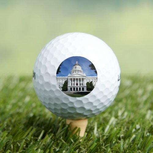 Capitol Majesty Sacramentos Timeless Icon Golf Balls