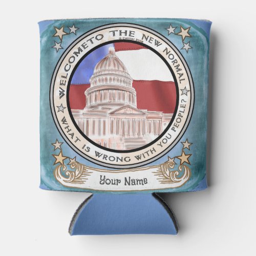 Capitol New Normal custom name Can Cooler