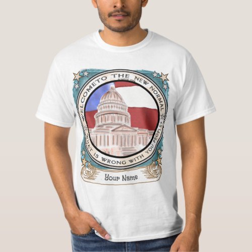 Capitol New Normal custom name T_Shirt