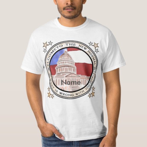 Capitol New Normal Political t_shirt