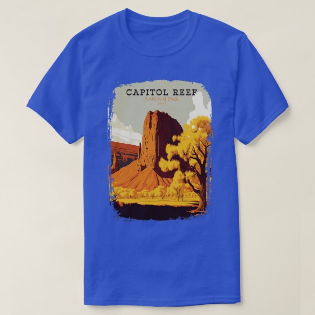 Capitol Reef National Park 1 T-Shirt (Design Front)