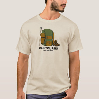 Capitol Reef National Park Backpack T-Shirt