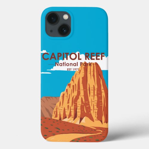 Capitol Reef National Park Cathedral Valley Loop  iPhone 13 Case