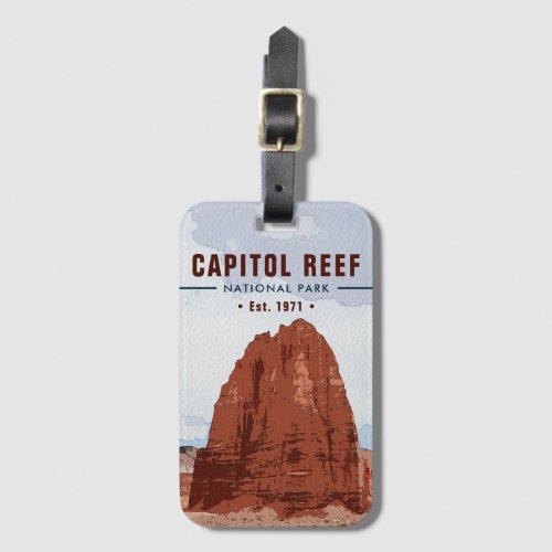 Capitol Reef National Park Cathedral Valley Loop Luggage Tag