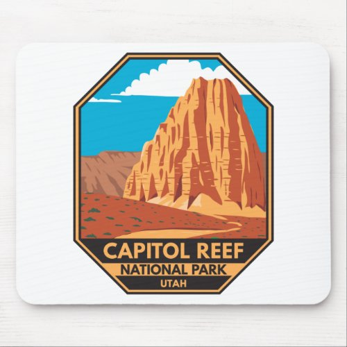 Capitol Reef National Park Cathedral Valley Loop  Mouse Pad