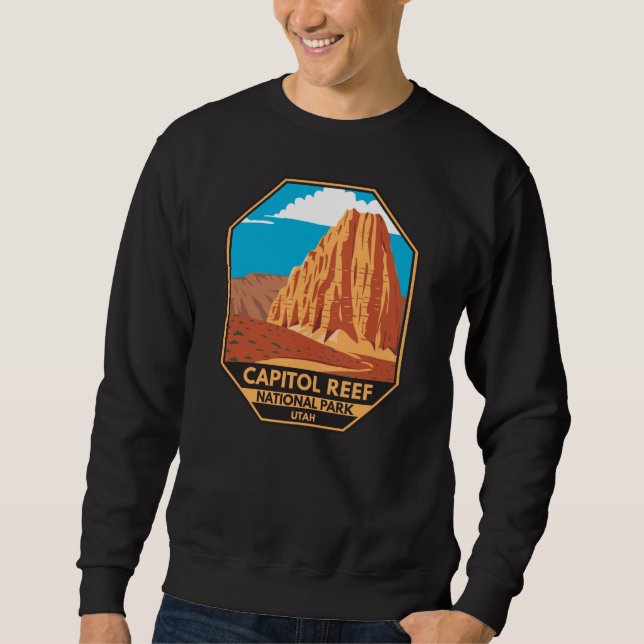 Capitol Reef National Park Cathedral Valley Loop Sweatshirt (Front)