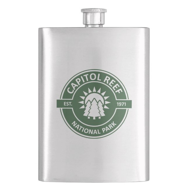 Capitol Reef National Park Flask (Front)