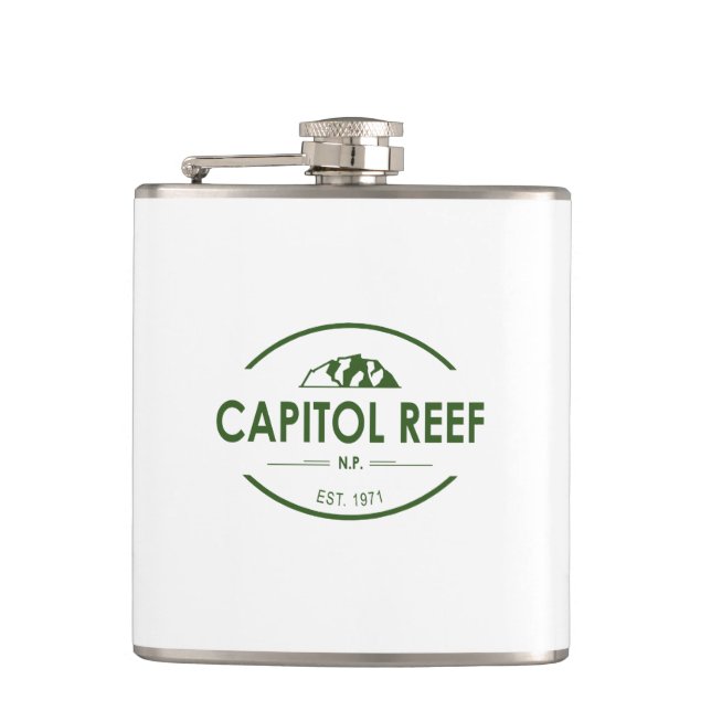 Capitol Reef National Park Flask (Front)