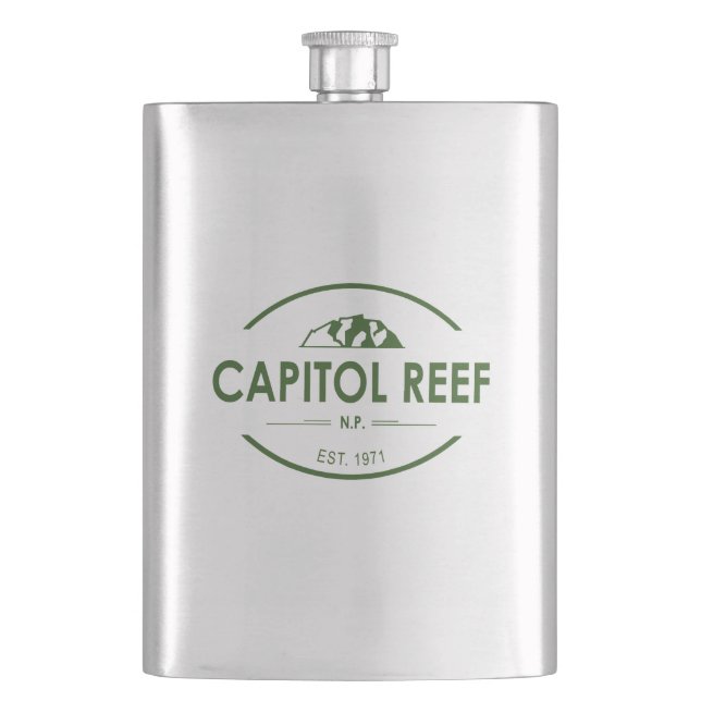 Capitol Reef National Park Flask (Front)