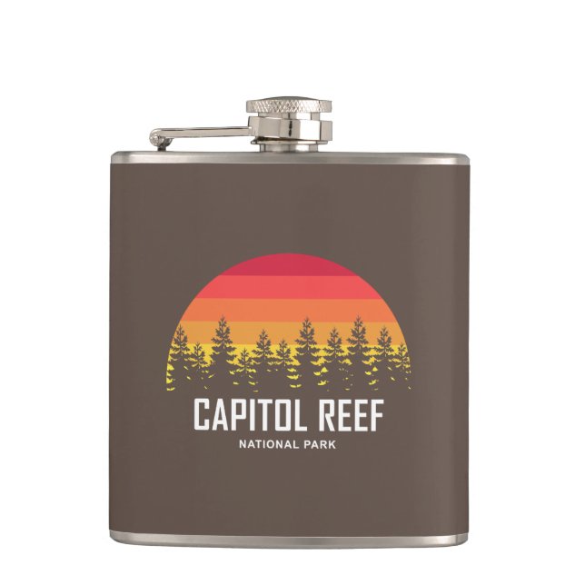 Capitol Reef National Park Flask (Front)