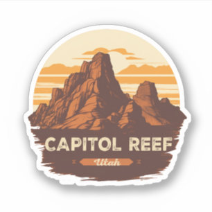 Capitol Reef - National Park gifts  Sticker