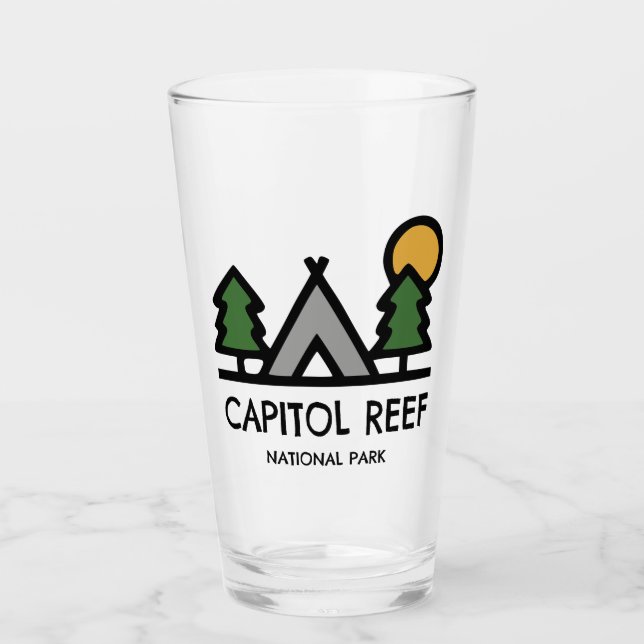 Capitol Reef National Park Glass (Front)