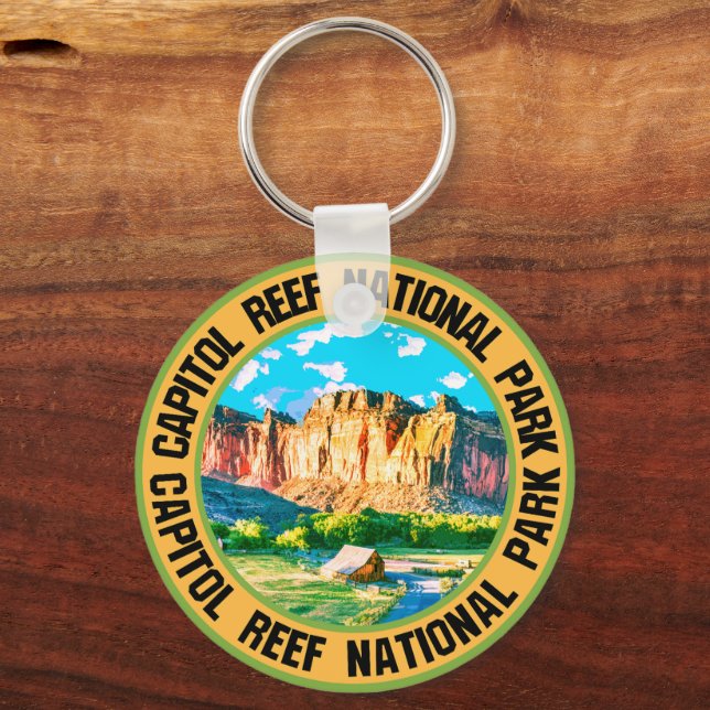 Capitol Reef National Park                         Keychain (Front)