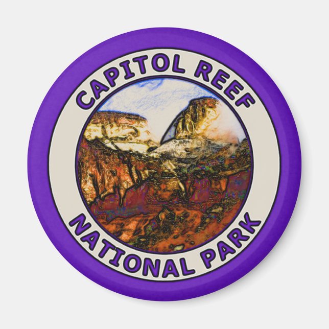 Capitol Reef National Park Magnet (Front)