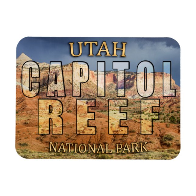 Capitol Reef National Park Magnet (Horizontal)