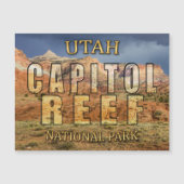 Capitol Reef National Park Magnetic Card (Front)