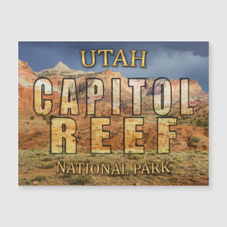 Capitol Reef National Park Magnetic Card