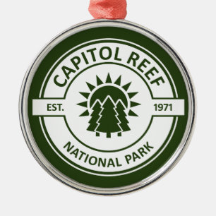 Capitol Reef National Park Metal Ornament